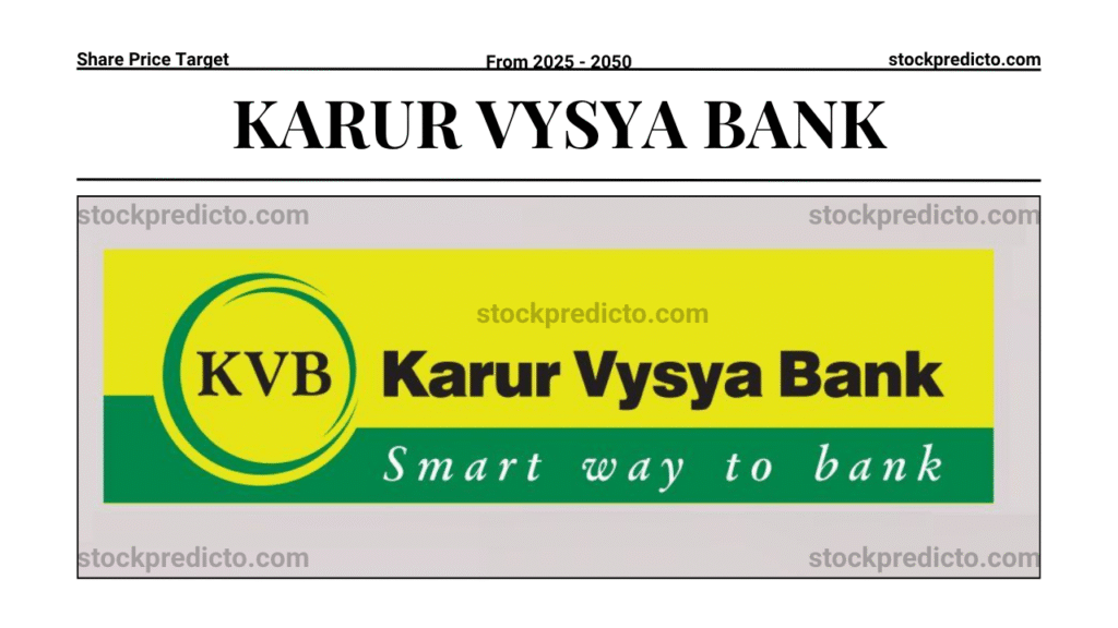 Karur Vysya Bank Share Price Target 2030